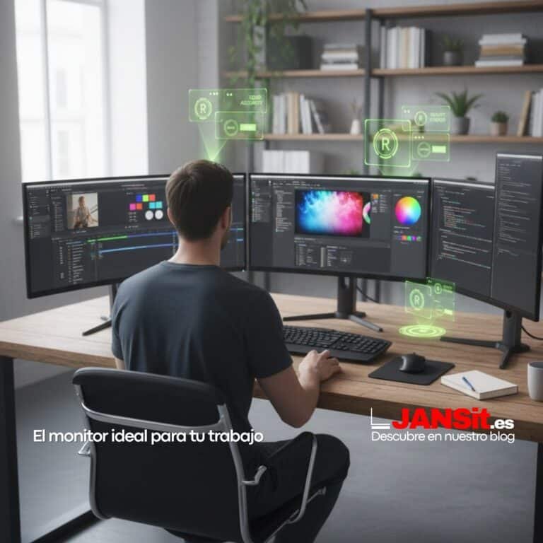 Como elegir el monitor para tu trabajo. Descubre en nuestro blog JANSit España.