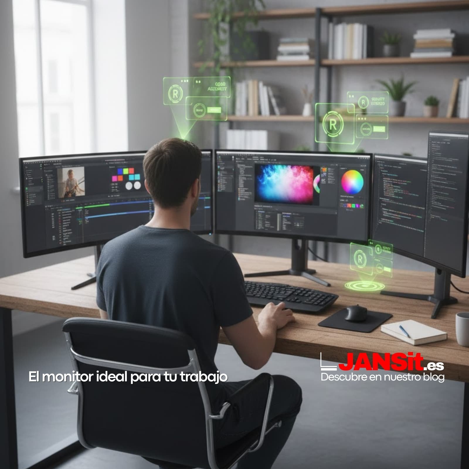 Como elegir el monitor para tu trabajo. Descubre en nuestro blog JANSit España.