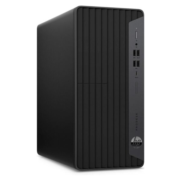 Imagen del ordenador reacondicionado HP ProDesk 600 G6 Tower, un equipo potente y fiable, perfecto para oficina, teletrabajo y tareas profesionales. Totalmente renovado y probado para un rendimiento óptimo, disponible en JANSit.es con garantía profesional.