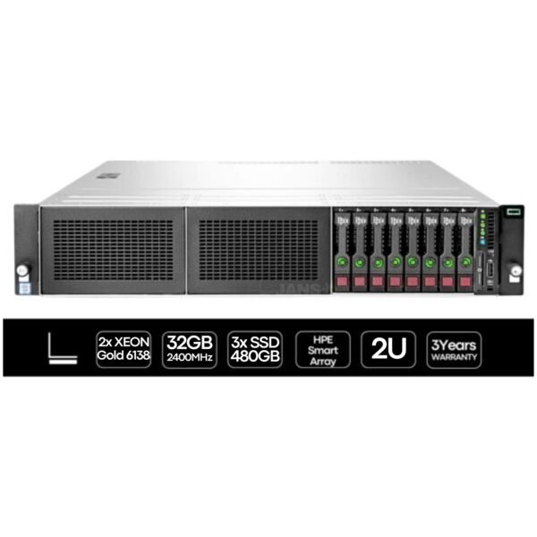 Servidor reacondicionado HP ProLiant DL380 G10 ECO – usado y renovado – JANSit Imagen del servidor HP ProLiant DL380 G10 ECO reacondicionado, usado y renovado, preparado para ofrecer alto rendimiento, eficiencia energética y fiabilidad en entornos empresariales exigentes. Ideal para virtualización, bases de datos y servicios corporativos. Disponible en JANSit.es.
