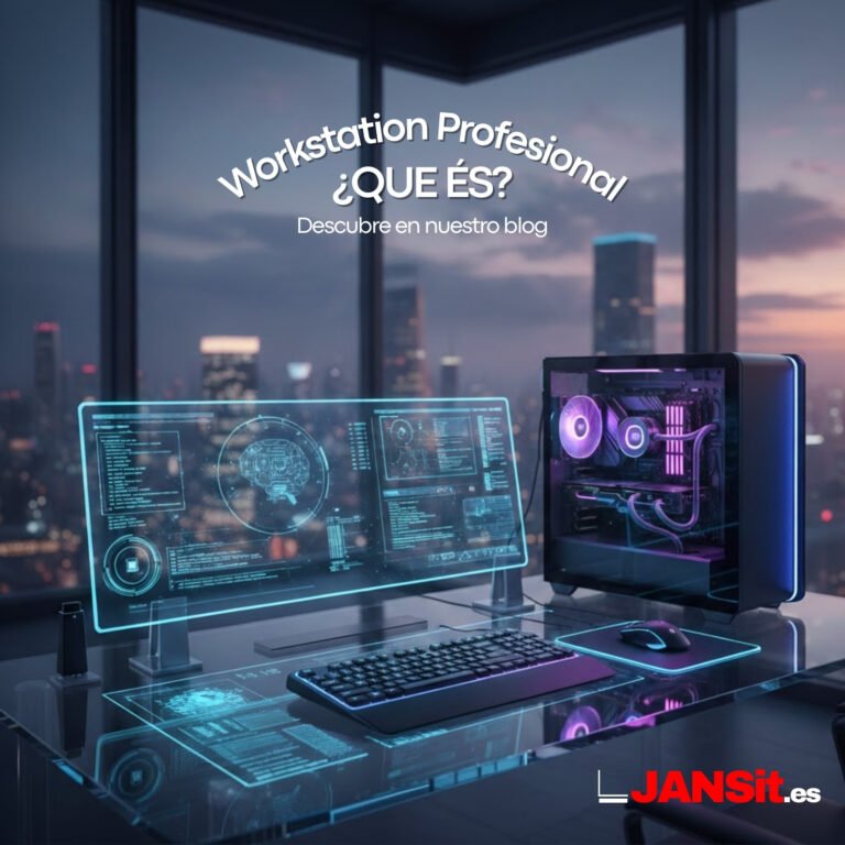 Que és una workstation profesional. Descubre en nuestro blog. JANSit España Workstation reacondicionada.