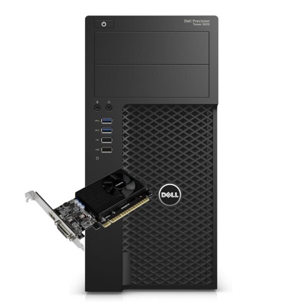 Computador reacondicionado Dell Precision 3620 Tower con 8GB RAM y NVIDIA GT730 – Usado y renovado | JANSit Computador Dell Precision 3620 Tower reacondicionado, equipado con 8GB de memoria RAM y tarjeta gráfica NVIDIA GT730, diseñado para tareas profesionales como diseño gráfico básico, CAD ligero y productividad general. Equipo usado, revisado y renovado para garantizar rendimiento estable y fiabilidad en entornos de oficina, disponible en JANSit.es.