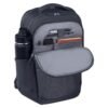 Imagen del compartimento frontal de la mochila HP Everyday 16 Odyssey, mostrando el espacio de almacenamiento adicional ideal para accesorios, documentos y objetos personales. Diseñada con materiales resistentes al agua y un estilo moderno, es perfecta para el uso diario en entornos profesionales o educativos, disponible en JANSit.es.