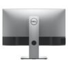 Imagen trasera del monitor Dell UltraSharp U2419H reacondicionado, mostrando las conexiones disponibles y el diseño del soporte ajustable. Ideal para entornos profesionales que requieren conectividad versátil y facilidad de uso. Producto usado, revisado y renovado para garantizar rendimiento fiable y excelente calidad de imagen, disponible en JANSit.es.