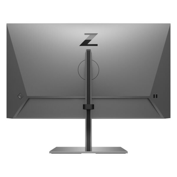 Imagen del monitor HP Z27k G3, un monitor profesional diseñado para ofrecer alta resolución y excelente calidad de imagen en entornos de oficina y trabajo creativo. Producto usado, revisado y comprobado para garantizar su correcto funcionamiento, disponible en JANSit.es.