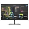 Imagen del monitor HP Z27k G3 reacondicionado, un monitor profesional diseñado para ofrecer alta calidad de imagen y precisión de color en entornos de trabajo exigentes. Producto usado, revisado y renovado para garantizar rendimiento y fiabilidad, disponible en JANSit.es.