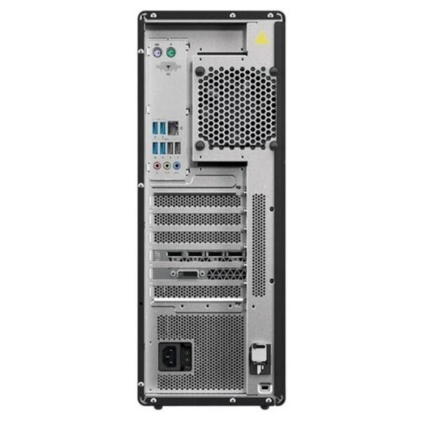 Imagen de la workstation Lenovo ThinkStation P520 reacondicionada, equipada con tarjeta gráfica NVIDIA Quadro P4000, diseñada para tareas profesionales exigentes como diseño CAD, modelado 3D, renderizado y simulaciones. Equipo usado, revisado y renovado para garantizar rendimiento estable y fiabilidad en entornos de trabajo profesionales, disponible en JANSit.es.
