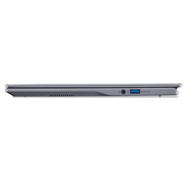 acer swift go 14 snapdragon x plus 32GB 1TB 14 JANSit - imagem perfil direito Imagen de perfil derecho del portátil Acer Swift Go 14 con procesador Snapdragon X Plus, donde se aprecia su diseño ultradelgado y ligero, pensado para facilitar la movilidad y el trabajo en cualquier entorno. Un portátil eficiente y moderno para productividad diaria, disponible en JANSit.es.
