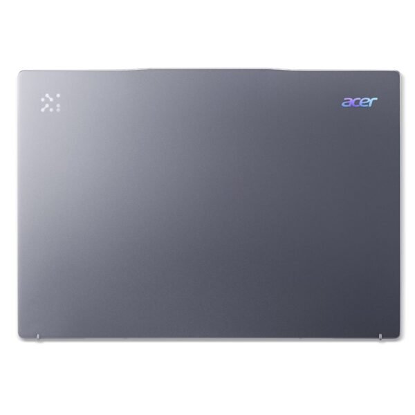 acer swift go 14 snapdragon x plus 32GB 1TB 14 JANSit - imagem traseira Vista trasera del portátil Acer Swift Go 14 equipado con procesador Snapdragon X Plus, donde se aprecia el diseño del sistema de ventilación y la estructura del chasis pensada para un rendimiento eficiente y silencioso. Un portátil ligero y moderno para productividad y movilidad diaria, disponible en JANSit.es.