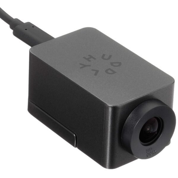 Imagen principal de la cámara de videoconferencia Huddly GO reacondicionada, diseñada para ofrecer gran angular, calidad de imagen nítida y encuadre optimizado en reuniones online. Ideal para salas pequeñas y espacios de trabajo híbridos, revisada y preparada para un funcionamiento fiable, disponible en JANSit.es.