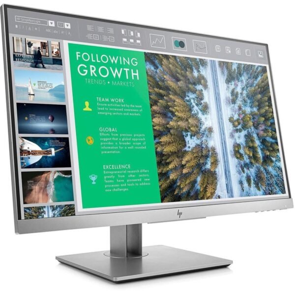 monitor profissional HP EliteDisplay E243 monitor recondicionado JANSit - imagem lateral esquerda HP EliteDisplay E243 | 24" | 16:9 | IPS | FHD