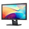 Vista frontal derecha del monitor profesional Dell E2016H de 20 pulgadas, donde se aprecia el diseño del panel y los marcos del equipo pensados para entornos de oficina y trabajo diario. Un monitor fiable y funcional para tareas de productividad, disponible en JANSit.es.