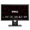 Imagen principal del monitor profesional Dell E2016H de 20 pulgadas, diseñado para ofrecer rendimiento fiable y comodidad visual en entornos de oficina y puestos de trabajo administrativos. Un monitor práctico y eficiente para tareas diarias de productividad, disponible en JANSit.es.