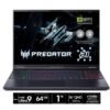 Portátil gaming Acer Predator Helios Neo con Ultra 9, 64GB RAM, 1TB SSD y RTX 5070 Ti – Alto rendimiento | JANSit Imagen del portátil Acer Predator Helios Neo equipado con procesador Intel Ultra 9, 64GB de memoria RAM, 1TB de almacenamiento SSD y gráfica RTX 5070 Ti. Un portátil gaming y de alto rendimiento pensado para juegos exigentes, creación de contenido y trabajo profesional con gran potencia gráfica. Disponible en JANSit.es.