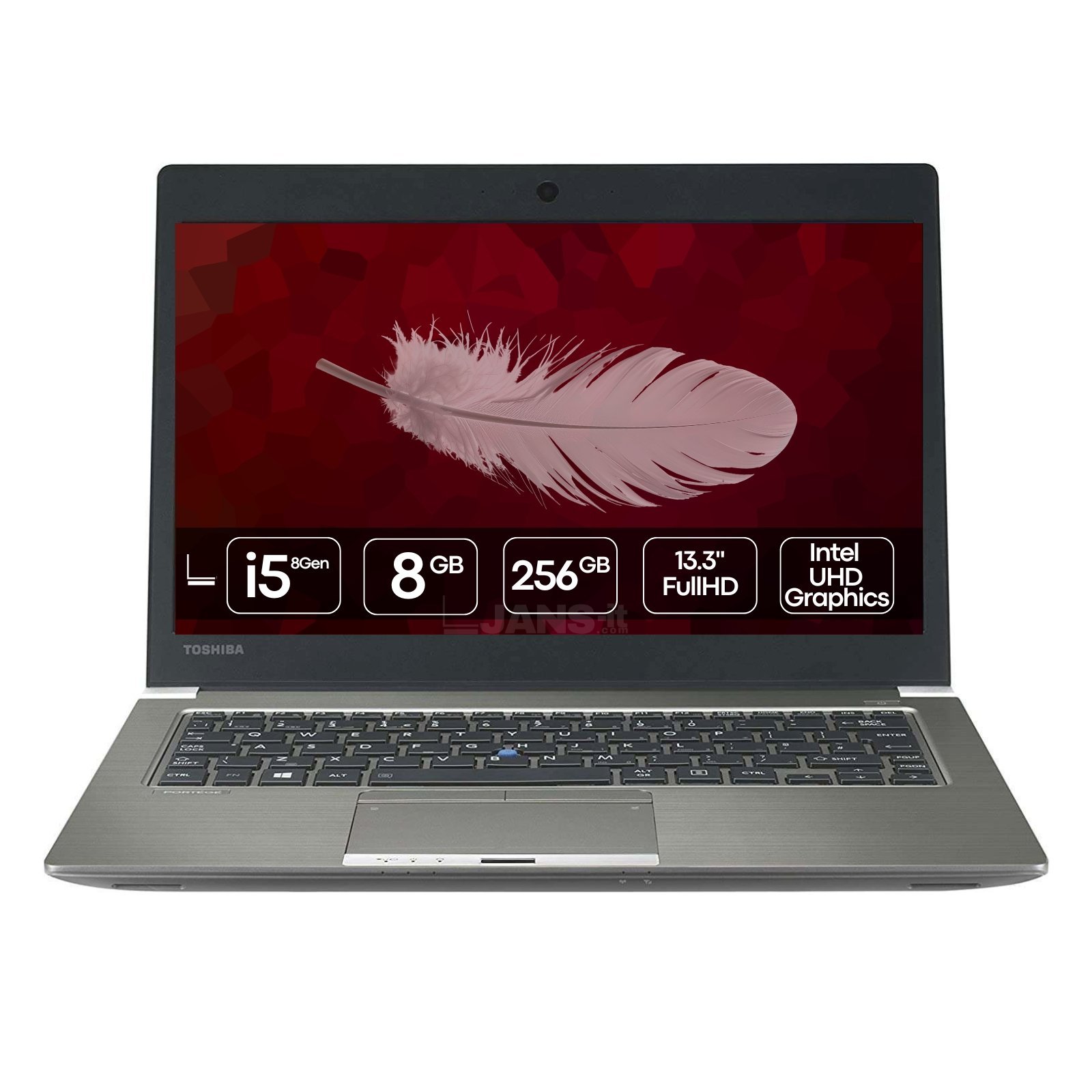 Toshiba Z30-E | i5-8250u | 1.2Kg | Teclado Español | JANSit