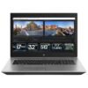 Vista Principal HP ZBook 17 G5 | La Estación de Trabajo Móvil más Potente Workstation portátil profesional HP ZBook 17 G5 abierta, con pantalla antirreflejos de 17.3 pulgadas, chasis de aluminio reforzado y teclado numérico completo para JANSit.es.