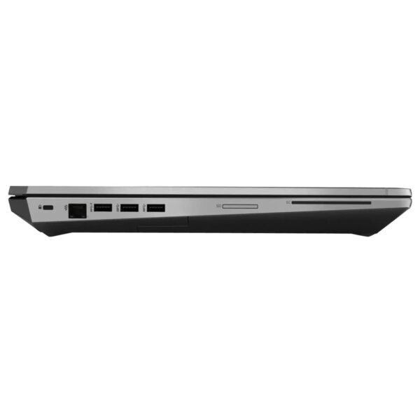 Workstation Portátil Recondicionada HP ZBook 17 G5 Usada Renovada Imagem Vista de Lateral Esquerda JANSit HP ZBook 17 G5 | i7-8850H | 32GB | SSD 512GB | 17" FHD | NVIDIA P3200 6GB