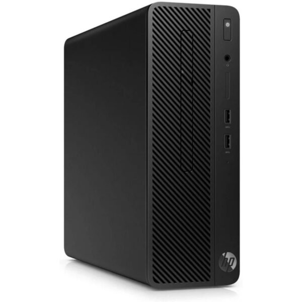 La vista lateral del HP 290 G1 SFF revela la ingeniería práctica de HP, diseñada para ofrecer un rendimiento estable en jornadas laborales completas. Este equipo reacondicionado, disponible en JANSit.es, cuenta con un panel lateral de fácil apertura que simplifica cualquier tarea de mantenimiento preventivo o ampliación técnica. Su sistema de rejillas laterales asegura un flujo de aire constante, manteniendo los componentes internos a la temperatura ideal para tareas de ofimática, navegación y gestión de datos. En JANSit.es entregamos cada unidad con un acabado impecable, garantizando que tu inversión en tecnología renovada sea sinónimo de fiabilidad y ahorro para tu negocio.