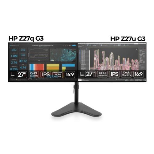 Bundle Dos Monitores HP Z27q G3 + HP Z27u G3