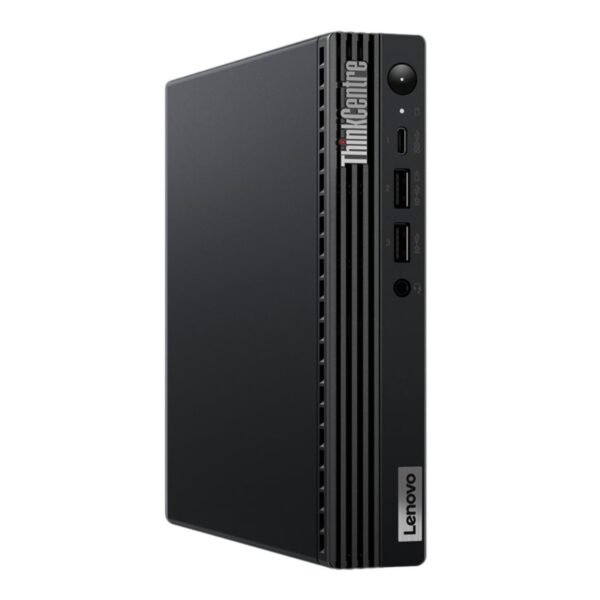 Computador Recondicionado Lenovo ThinkCentre M70q Gen 3 Tiny Usado Renovado Imagem Lateral Esquerda JANSit Lenovo ThinkCentre M70q Gen 3 Tiny | i5-12400T | 8GB | SSD 256GB