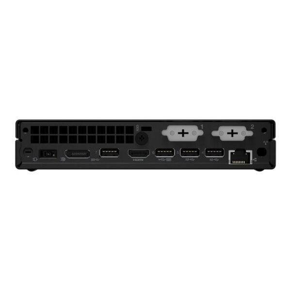 Computador Recondicionado Lenovo ThinkCentre M70q Gen 3 Tiny Usado Renovado Imagem Traseira JANSit Lenovo ThinkCentre M70q Gen 3 Tiny | i5-12400T | 8GB | SSD 256GB