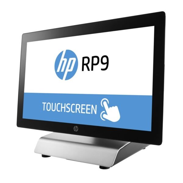 POS recondicionado HP RP9 G1 Usado Renovado Imagem Lateral Direita JANSit HP RP9 G1 POS | i5-7600 | 8GB | SSD 128GB | 15.6" HD | Touchscreen