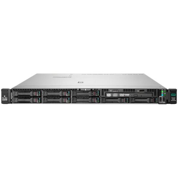 Servidor Recondicionado HPE DL360 Gen10 Plus Usado Renovado Imagem Frontal sem Bezel JANSit HPE DL360 Gen10 Plus SFF | 2P Platinum 8352Y | 128GB | 3xSSD 1.92TB SAS + 5xHDD 1.2TB | P408i | 2x 800W