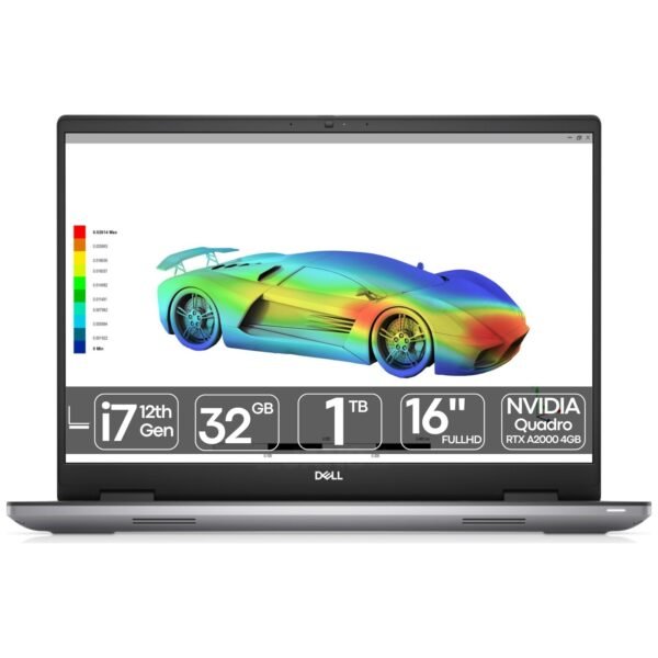 Dell Precision 7670 | i7-12850HX | 32GB | SSD 1TB | RTX A2000 4GB | 16" FHD