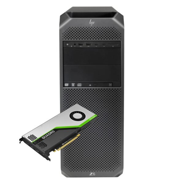 Workstation Recondicionada HP Z6 G4 Quadro RTX 4000 Usada Renovada Imagem Principal JANSit HP Z6 G4 | 2P Xeon Gold 5118 | 32GB | SSD 512GB | RTX 4000