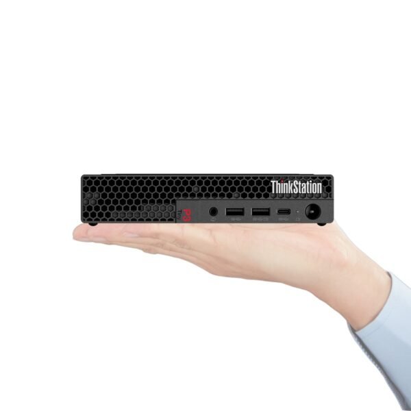 Workstation Recondicionada Lenovo ThinkStation P3 Tiny i5 Usada Renovada Imagem Principal JANSit Lenovo ThinkStation P3 Tiny | i5-14400T | 16GB | SSD 500GB | NVIDIA T1000 8GB