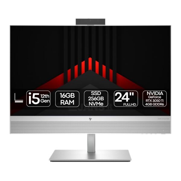 HP EliteOne 840 G9 All-in-One | i5-12500T | 16GB | SSD 256GB | 24″ FullHD | NVIDIA RTX 3050 Ti