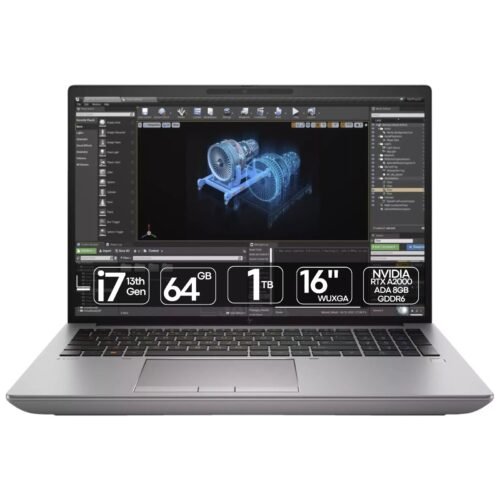 Workstation Portátil Recondicionada HP ZBook Fury 16 G10 i7 Usada Renovada Imagem Principal JANSit HP ZBook Fury 16 G10 | i7-13850HX | 64GB | SSD 1TB | RTX A2000 ADA 8GB | 16" WUXGA